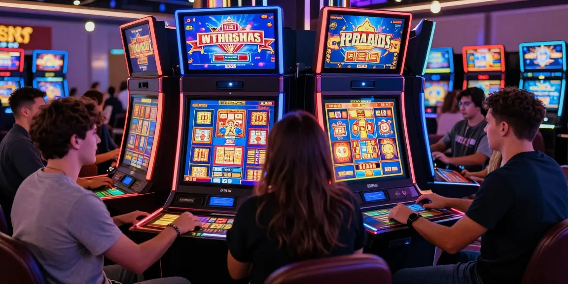 Antusiasme bermain slot dengan deposit kecil di KANGTOTO2, suasana kasino online yang meriah.