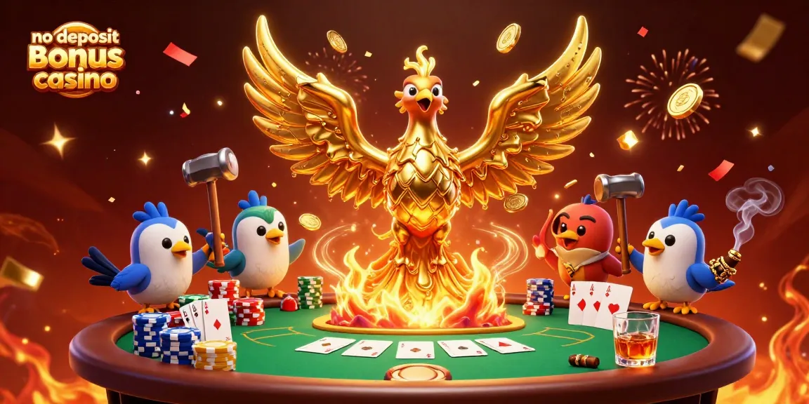 Experience thrilling gameplay at the no deposit bonus casino with golden phoenix and poker rewards.