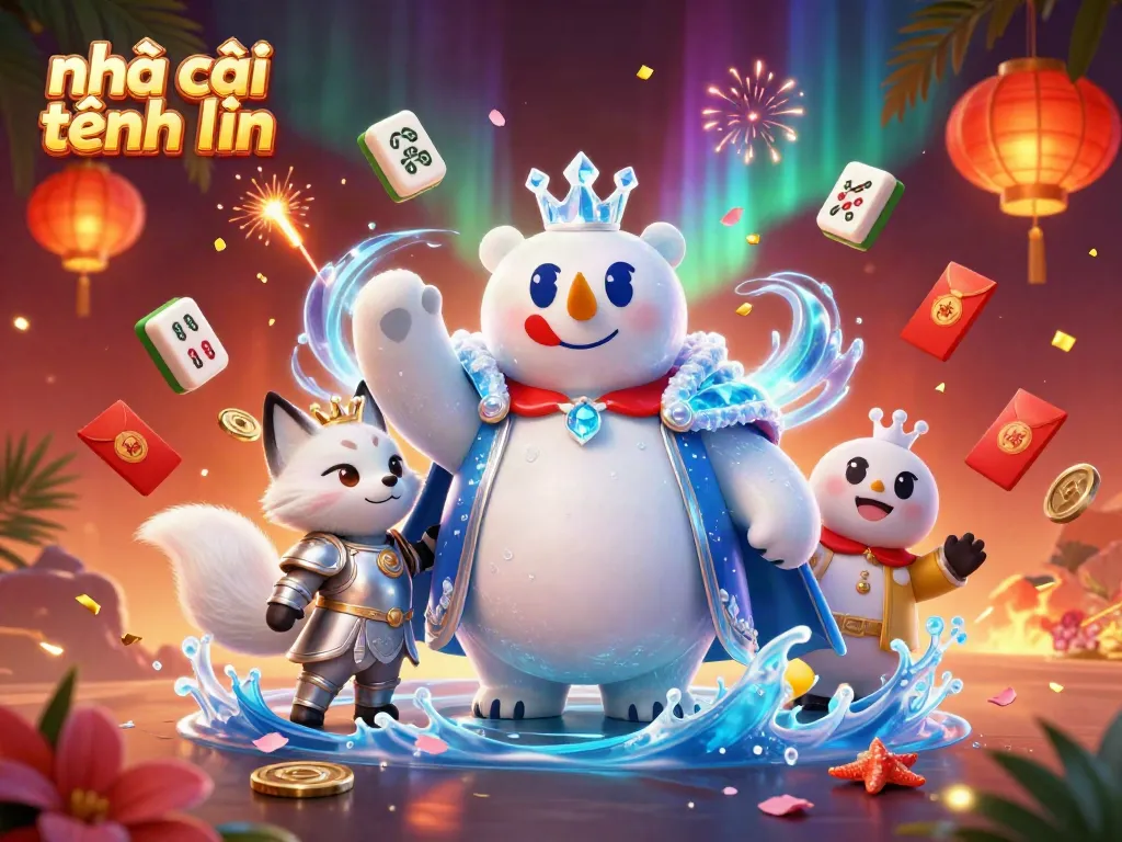 Engage with nhà cái tặng tiền while exploring a fantastical 3D casino world filled with enchanting elements.