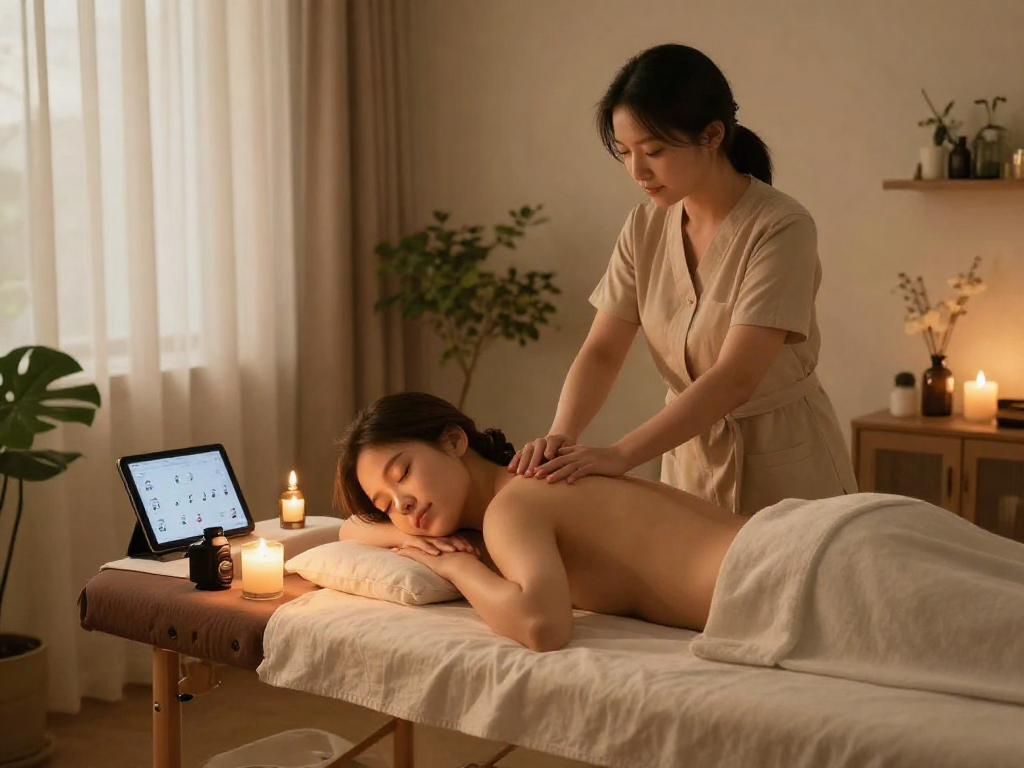 Experience relaxation and rejuvenation with 일산출장마사지 in a serene home setting.