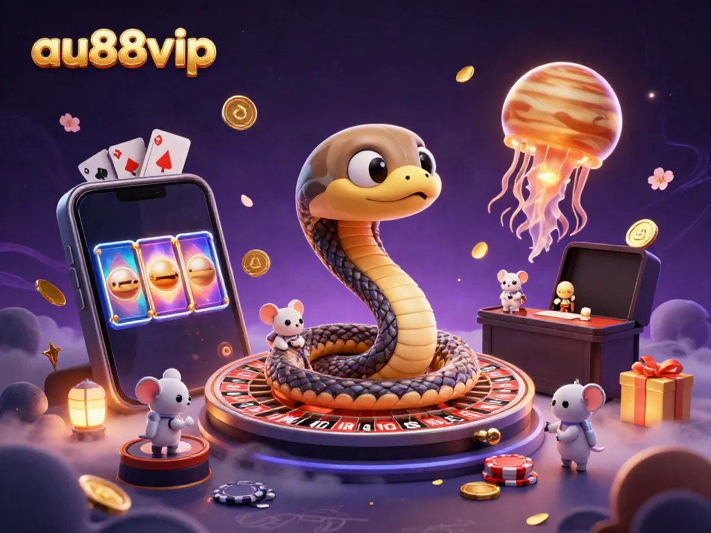 Join the cosmic gaming experience with au88vip, featuring immersive betting scenarios and vibrant 3D characters.