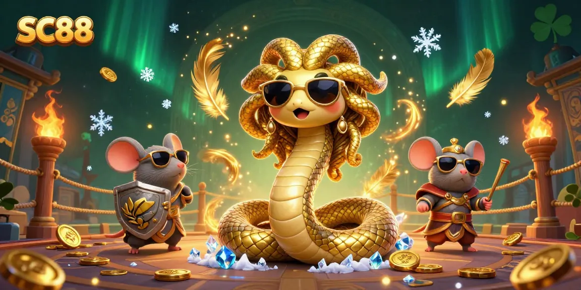 Experience thrilling gameplay at SC88 with golden coins and mythical charm!