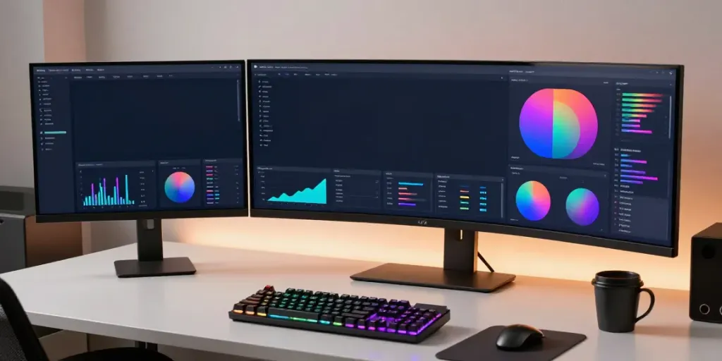 plateforme marketing influence showcased through innovative data analytics and technology setup.