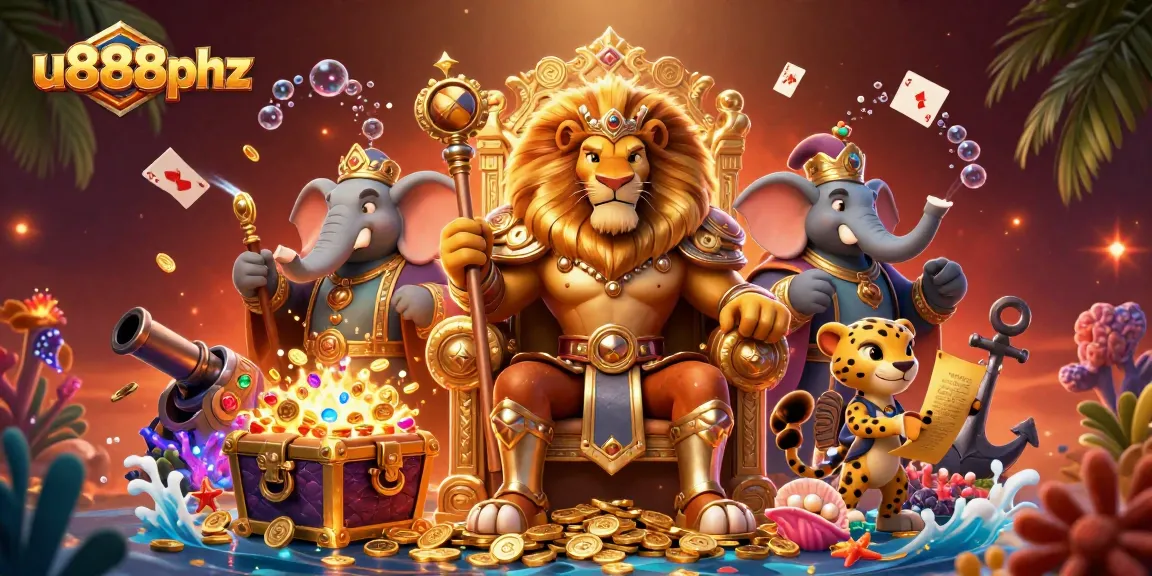 Experience thrilling adventures with u888phz in this vibrant gambling universe filled with gold coins and fortune.