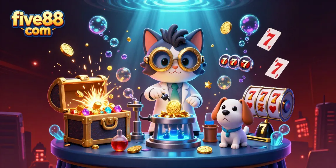 Spin the reels and win big at five88 com with a vibrant 3D casino adventure.