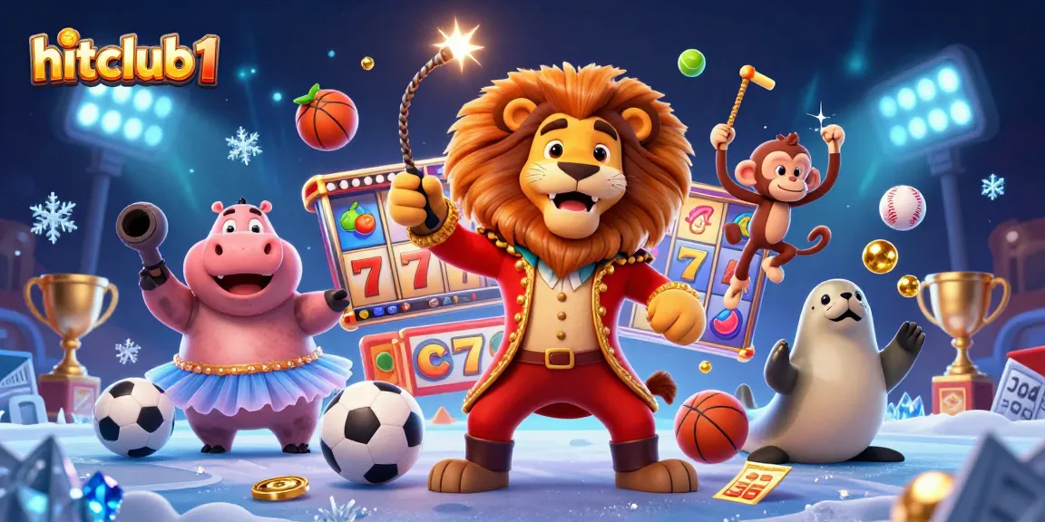 Engage in thrilling gameplay experiences with hitclub1, featuring dynamic 3D cartoon characters and rich casino elements.