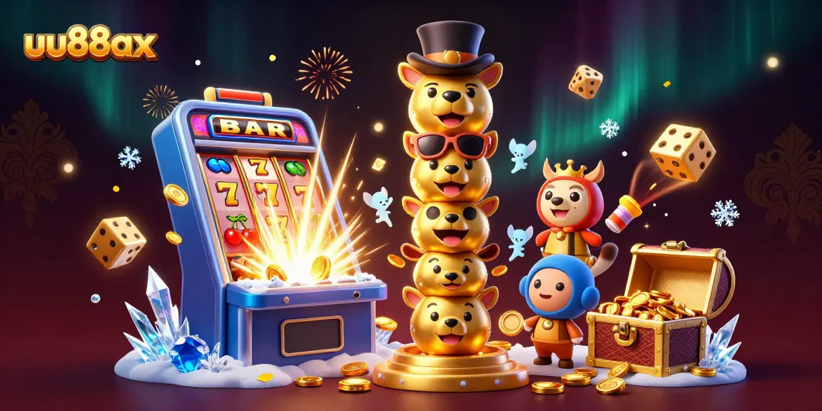 Explore the vibrant uu88ax gaming world featuring dynamic casino elements and thrilling characters.