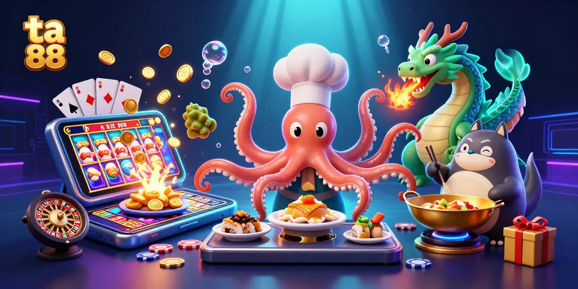 Experience ta 88 with dynamic gaming elements in an ultra-detailed 3D casino scene.